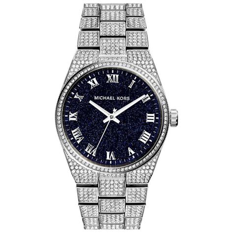 MICHAEL KORS Channing Silver Dial Stainless Steel Ladies